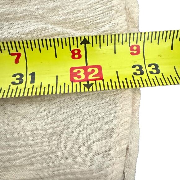 Free People Wind Willow Cashmere Dress Long Sleeve Mini Red Cream Size XS - Picture 11 of 11